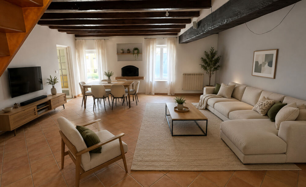 ENSEMBLE IMMOBILIER 410 m2 + 470 m2 dépendances sur 3600m2 2 maisons 1 appartement à VARENNES LES NARCY (58) proche LA CHARITE S