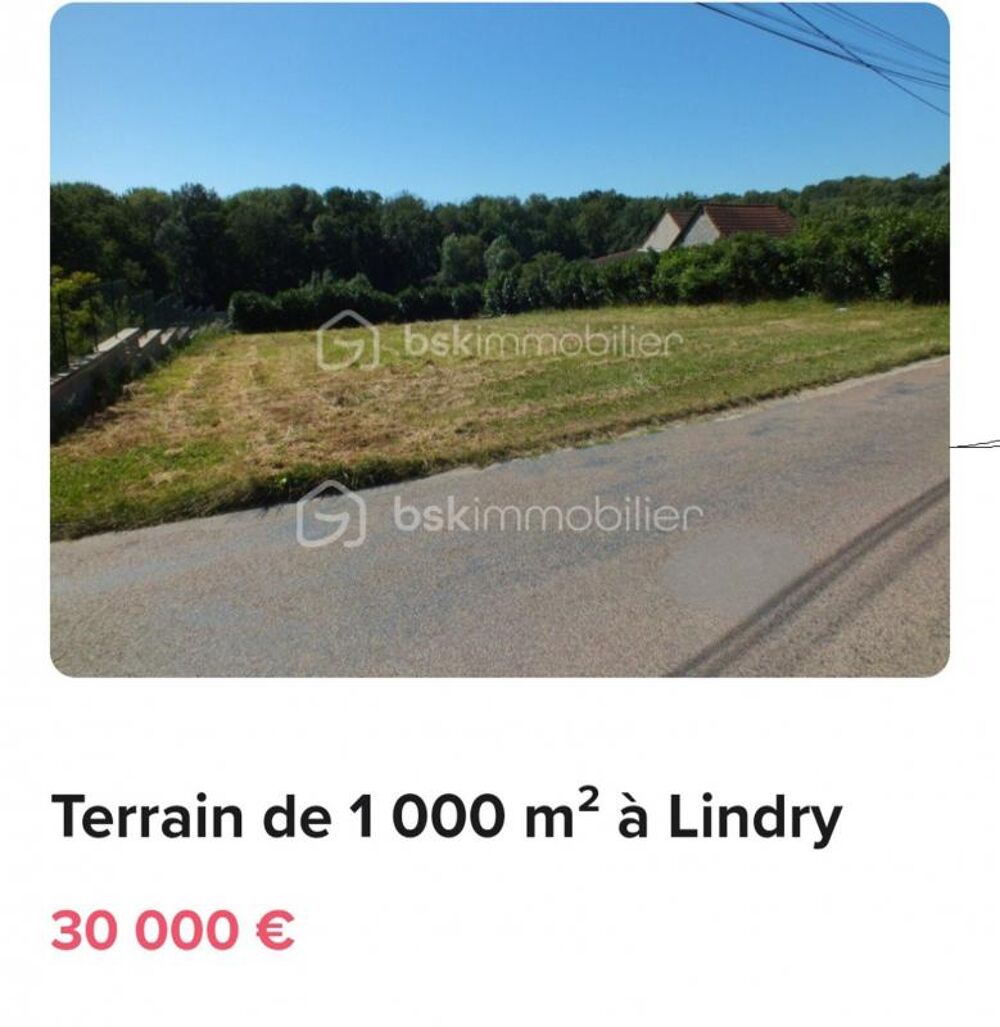 Vente Terrain JOLI TERRAIN CLOTURE AU 3/4 Lindry