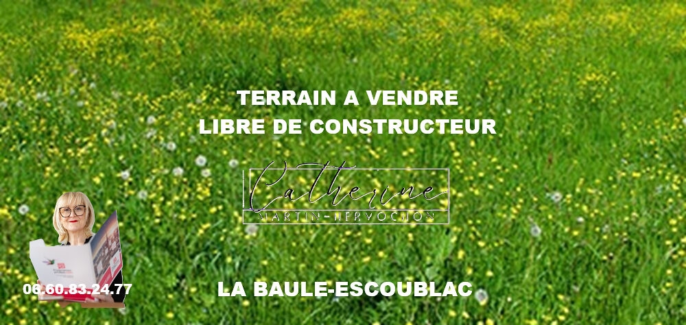Vente Terrain Terrain à bâtir de 459m² hors lotissement La Baule-escoublac La baule escoublac