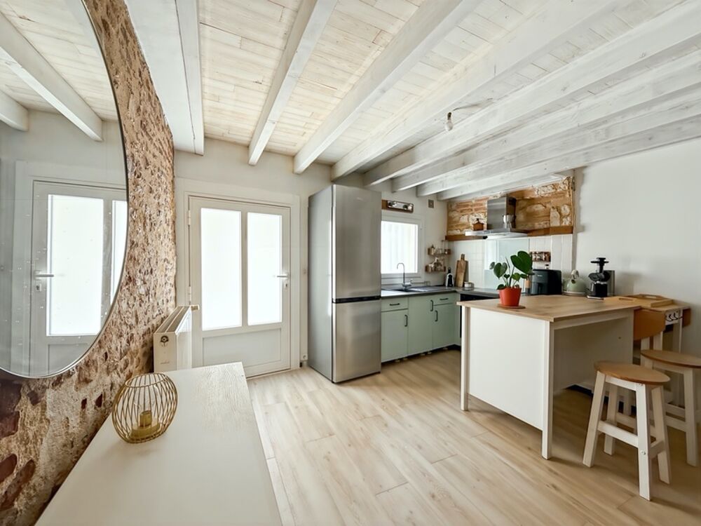 Vente Maison Bergerac LA MADELEINE Maison à vendre de caractère rénovée 70 m² pompe à chaleur 3 pièces BERGERAC (24) Bergerac