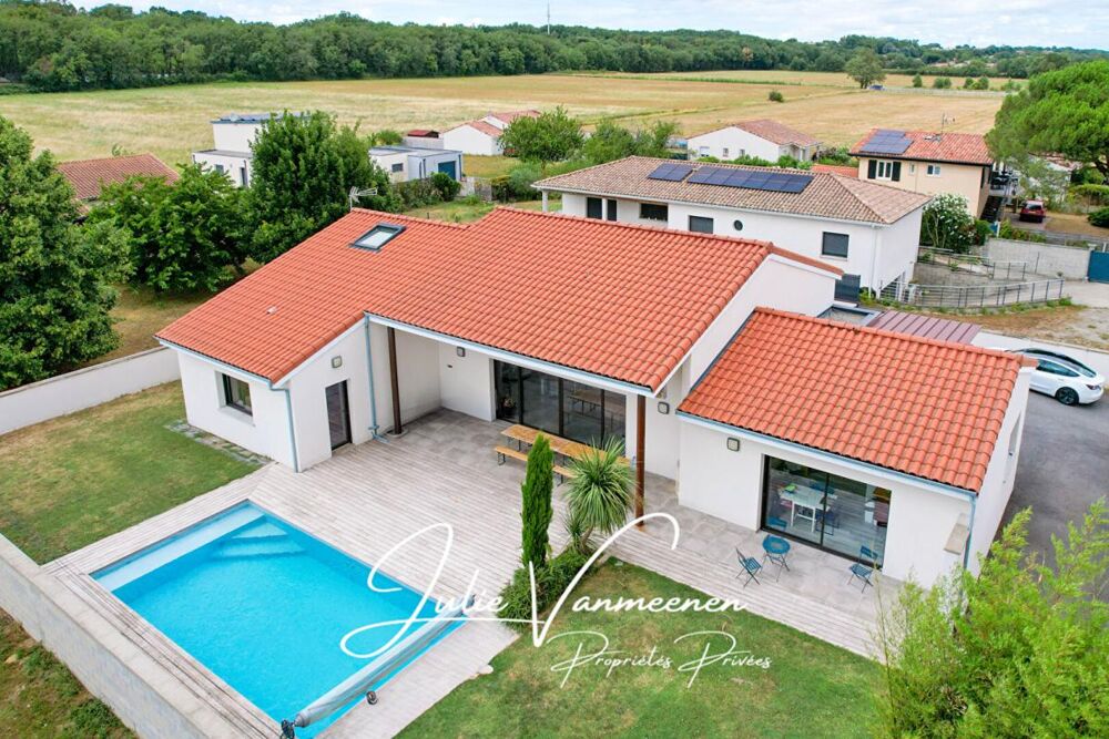 Vente Maison Plaisance-du-Touch 31880 - Maison contemporaine 210 m2 + T2 indépendant - Piscine - Garage 48 m2 Plaisance du touch