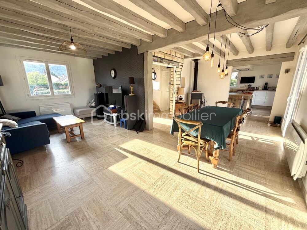 Vente Maison Acquigny 27400 - à 5 min de LOUVIERS - pavillon 117m2 + 30m2, 3 chambres, jardin, dépendance aménagée ! Acquigny