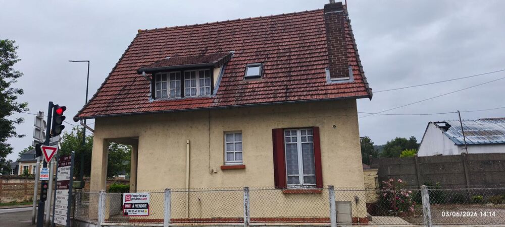 Vente Maison Maison Blangy Sur Bresle 80m2  3 chambres avec Terrain de 710m2 garage jardin Blangy sur bresle