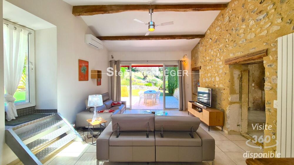 Maison en pierre avec piscine 7 pièce(s) 175 m2