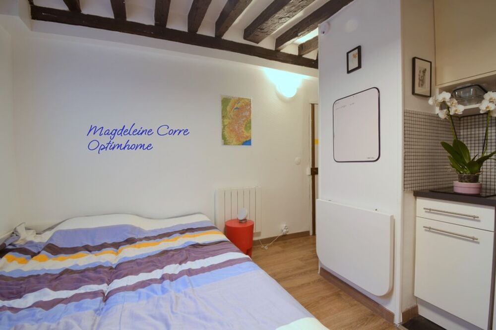 Location Appartement Arts & Métiers – Studio meublé 14,8 m² – Très bon état – Lumineux – Calme Paris 3