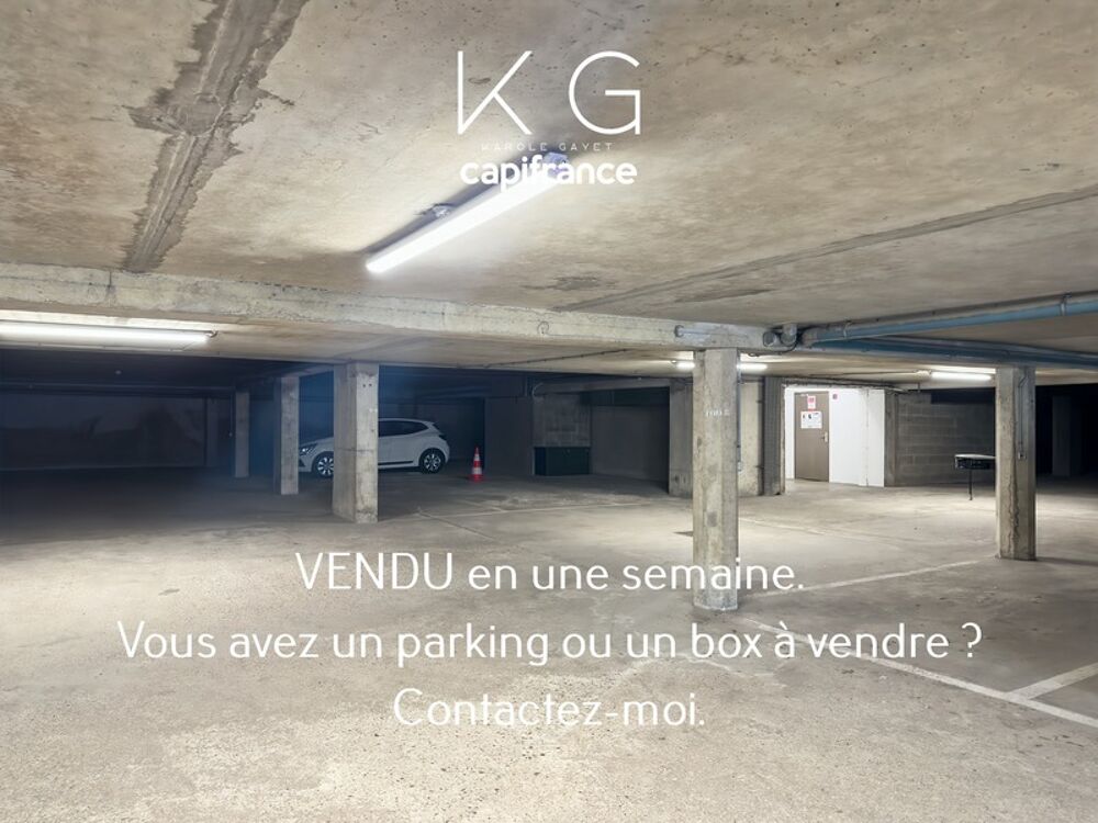 Vente Parking/Garage Deauville, à vendre place de parking en sous-sol dans une résidence sécurisée : stationnez en toute sérénité sur la Presqu'île, Deauville