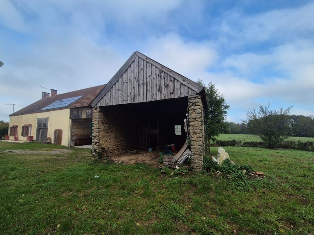 Maison à vendre 5 pièces 3 chambres terrain 1500 m² dépendances ORSENNES (36)