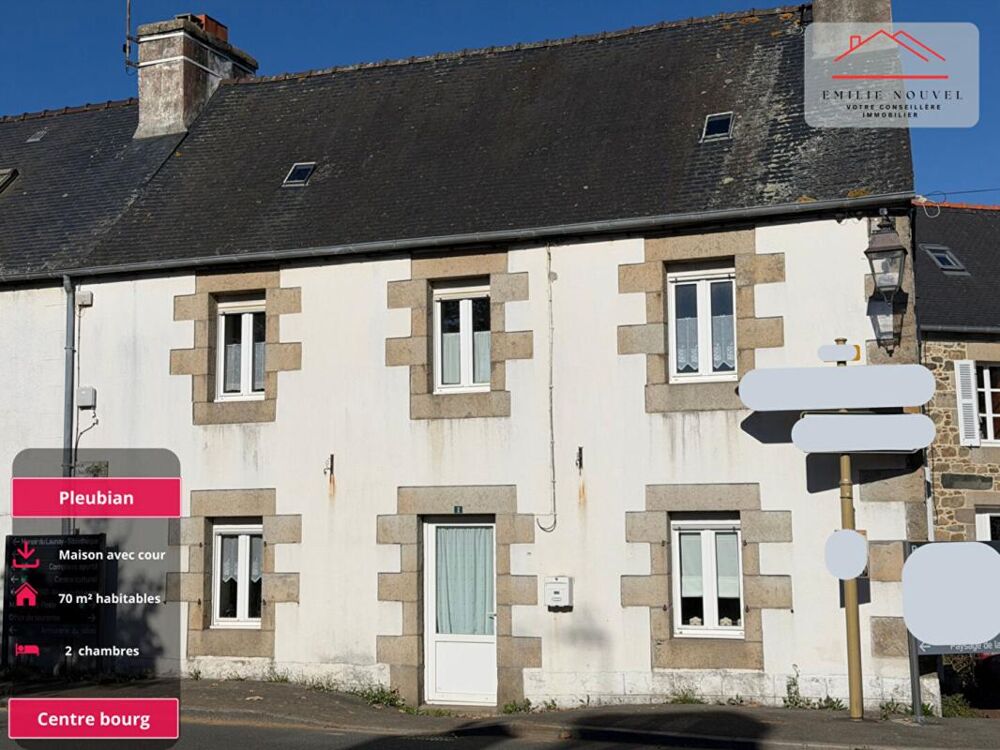 Pleubian, une maison de bourg facile à vivre