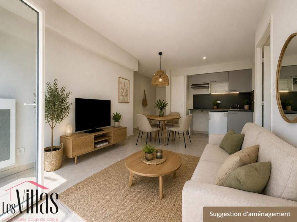 Vente Appartement Narbonne - T2 avec grande terrasse et 2 places de parking Narbonne