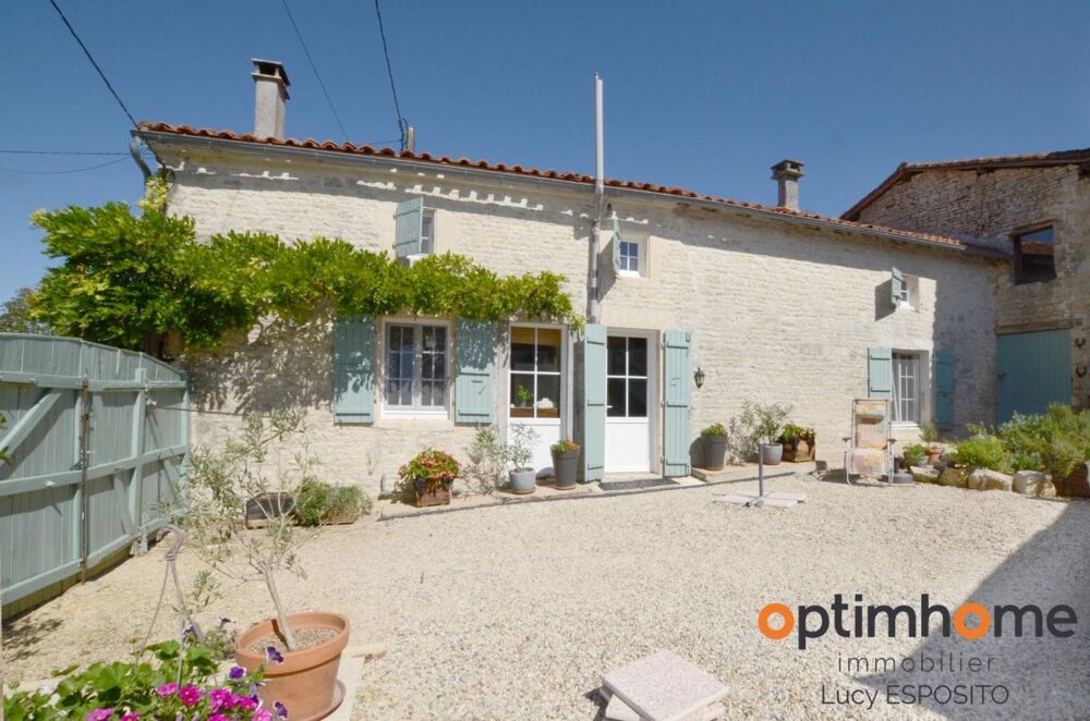 Vente Maison ? Belle maison traditionnelle en pierre – Excellent état – Couture, Charente Couture