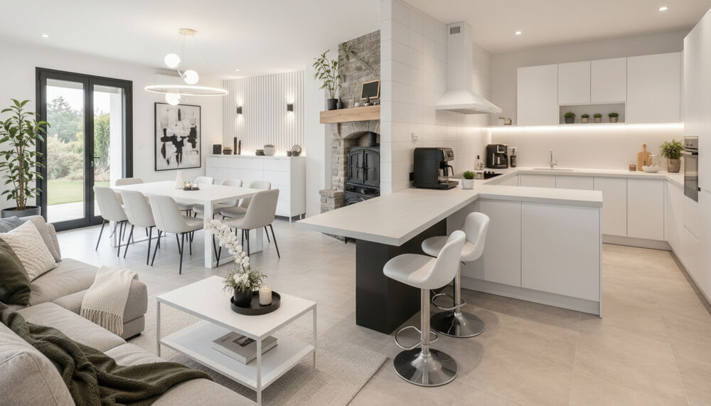 Vend cette maison familiale 4 chambres 88 m² et un jardin de 792 m² Quartier recherché de Saint-Pathus