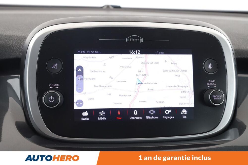 500 X 1.4 MultiAir Lounge 4x2 DCT 140 ch 2018 occasion 92130 Issy-les-Moulineaux