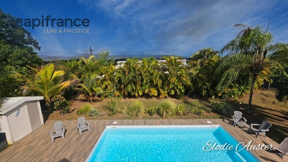Villa T6 pièces Piscine et Grand jardin arboré BAIE MAHAULT (971)