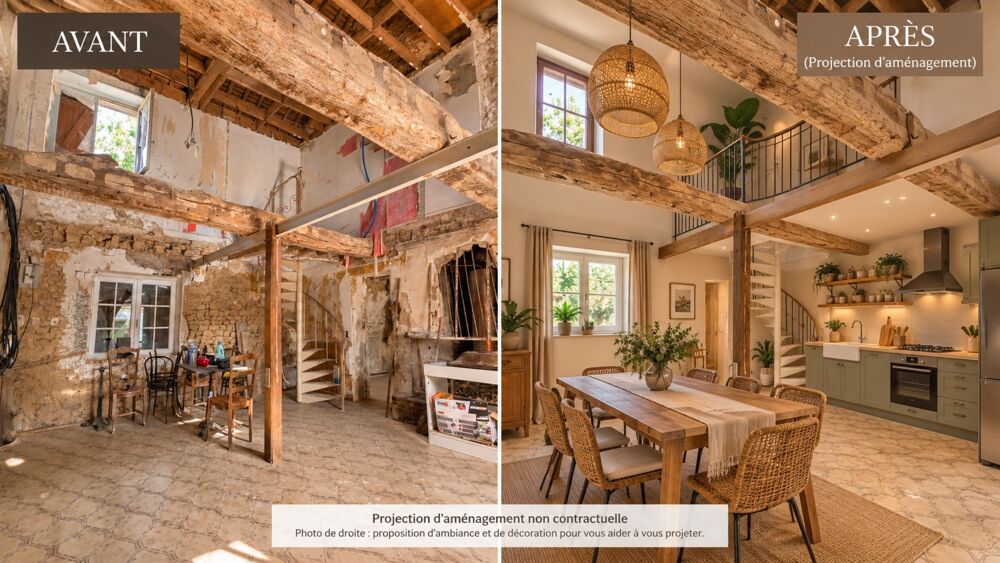 Vente Maison Maison en pierre à rénover  – Terrain de 1 380 m² - FRANCHEVILLE proche Ecouché et Argentan - Orne - Normandie Francheville