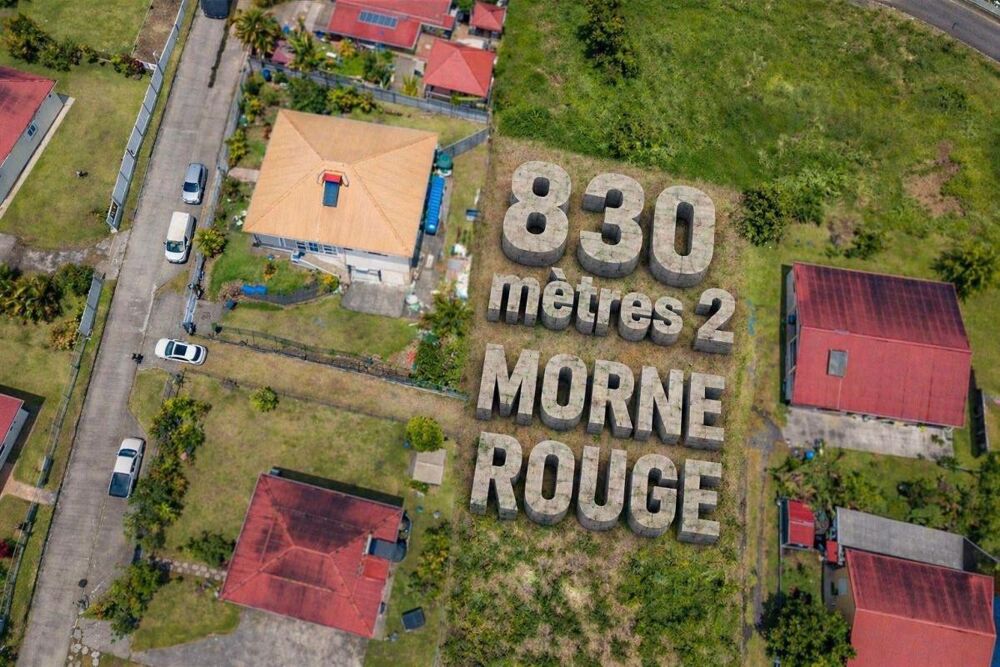 Vente Terrain LE MORNE ROUGE Le morne rouge