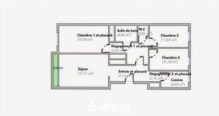 Appartement � vendre 4 pi�ces 85 m�