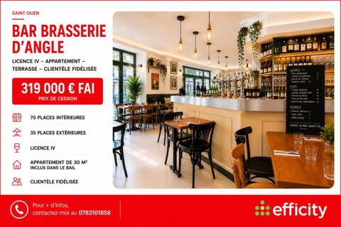 Commerces/Negoce 319000 93400 Saint ouen sur seine