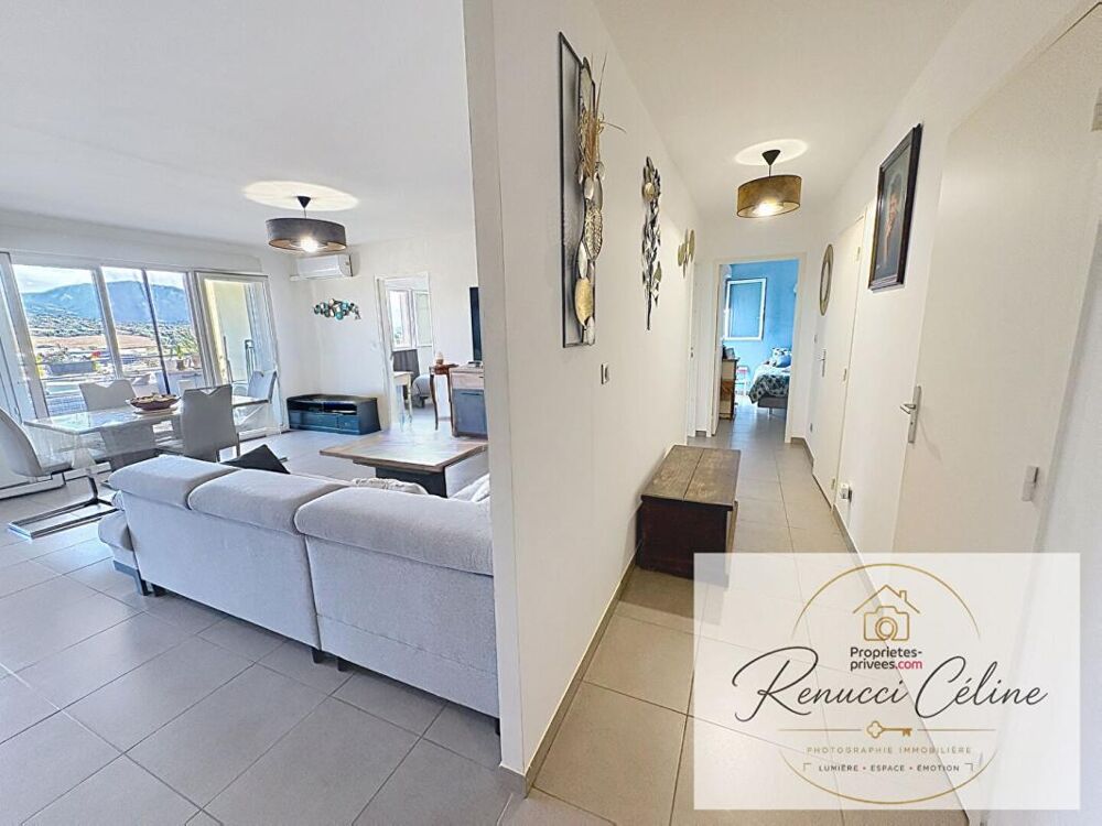 T4 de 80 m² avec terrasse et vue dégagée à Sarrola-Carcopino