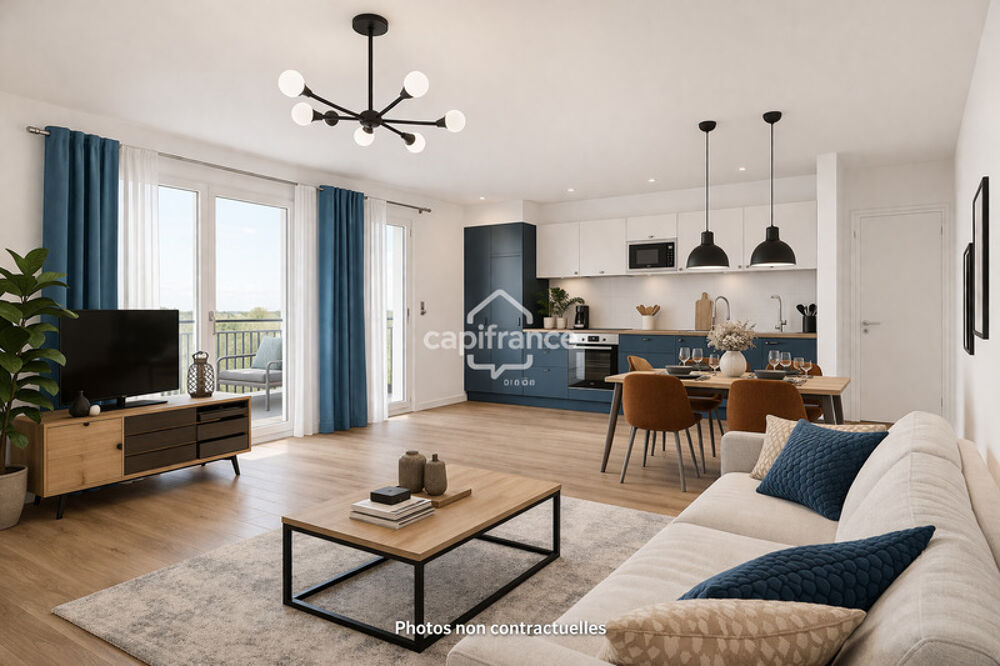 Appartement à vendre 3 pièces TOURS (37)