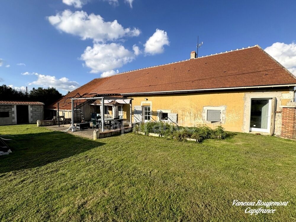 Vente Maison ? Maison familiale 4 pièces – 120 m² – secteur Toucy / Ouanne Chastenay