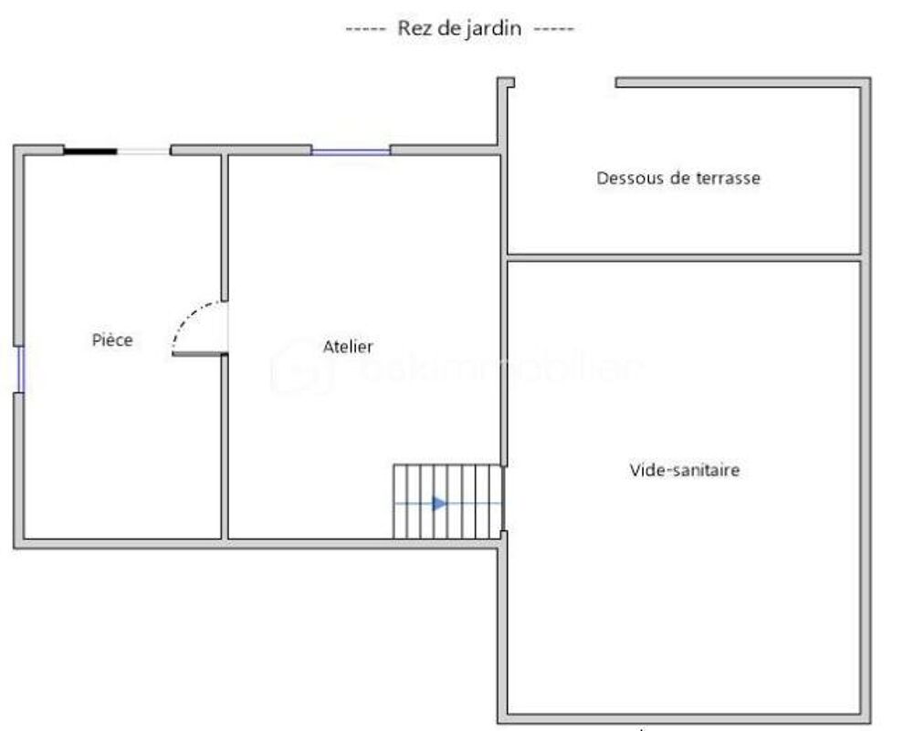 Maison 4 pièces, plein coeur nature, terrain de 1700 m2