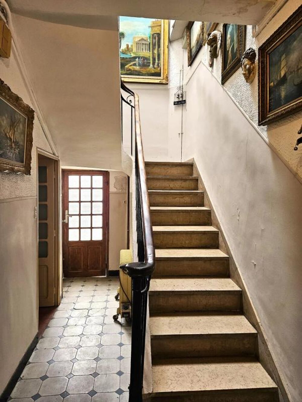 BD CHAVE 5ÉME - VIAGER OCCUPÉ - Maison de ville avec cour