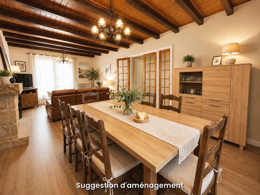 Vente Maison Vaste maison de 8 pièces avec sous-sol à rafraîchir proche Pontivy (56) Le sourn