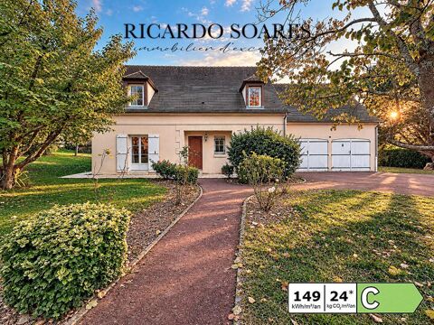   SAINT-SAUVEUR (60320) - BELLE MAISON FAMILIALE / 190 M² au sol / 5 CHAMBRES / DOUBLE GARAGE / TERRAIN DE 1 916 M² / DPE C Maison - 8 pièce(s) - 190 m²