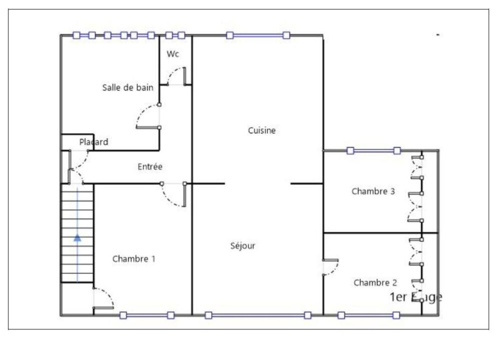 Vente Appartement Appartement T4 avec 3 chambres, parking intérieur. Idéal investisseur Lens