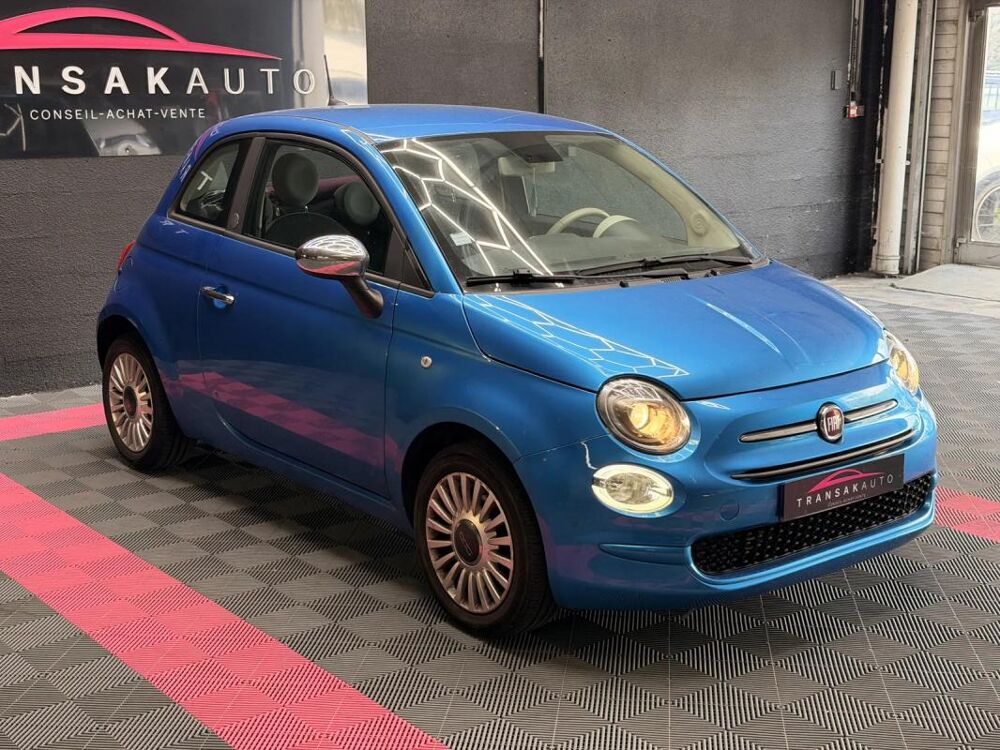 500 1.2 69ch EDITION MIRROR 1&egrave;re MAIN CARPLAY/ANDROID AUTO Fiat 2017 occasion 73000 Chambery
