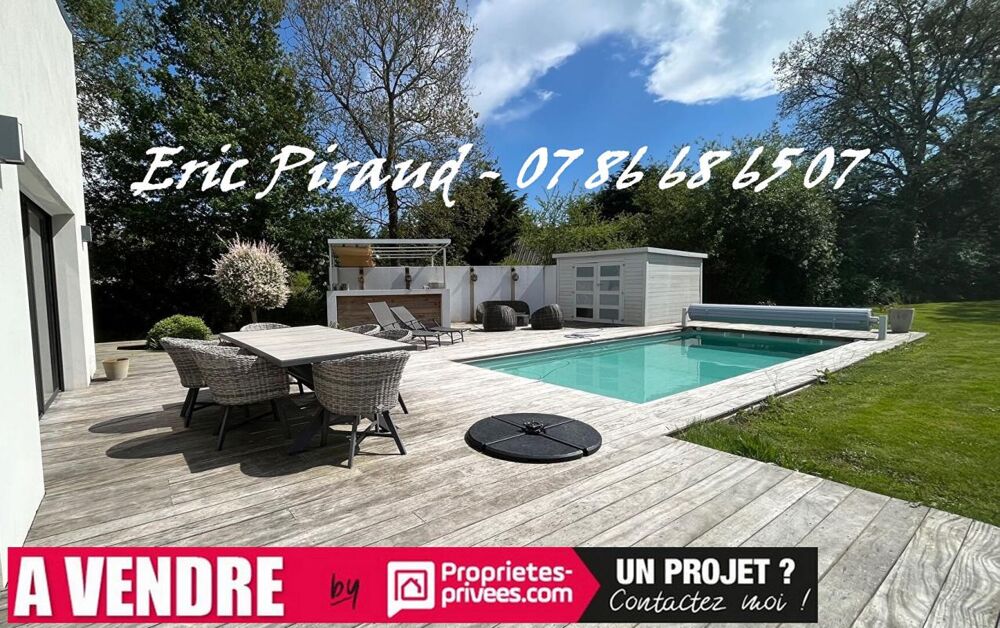 Herbignac - Maison plain-pied 175 m² - 6 pièces - piscine chauffée