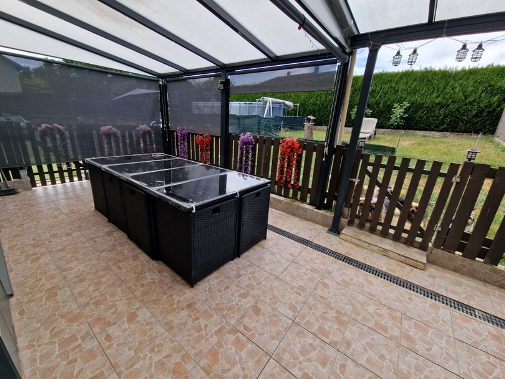 Maison à vendre 5 pièces axe CONTREXEVILLE LAMARCHE (88) avec TERRASSE GARAGE et TERRAIN clos