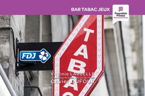 ROUEN EST / DARNETAL - BAR TABAC JEUX AVEC TERRASSE ET LOGEMENT 130000 76000 Rouen