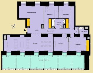  Appartement à vendre 5 pièces 146 m²