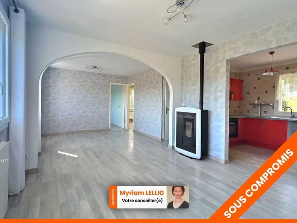 SOUS COMPROMIS Maison à vendre 4 pièces sur sous-sol avec vue imprenable - La Bonneville-sur-Iton (27)
