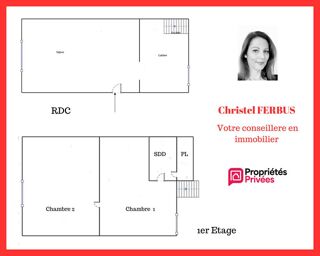  Maison à vendre 3 pièces 34 m²