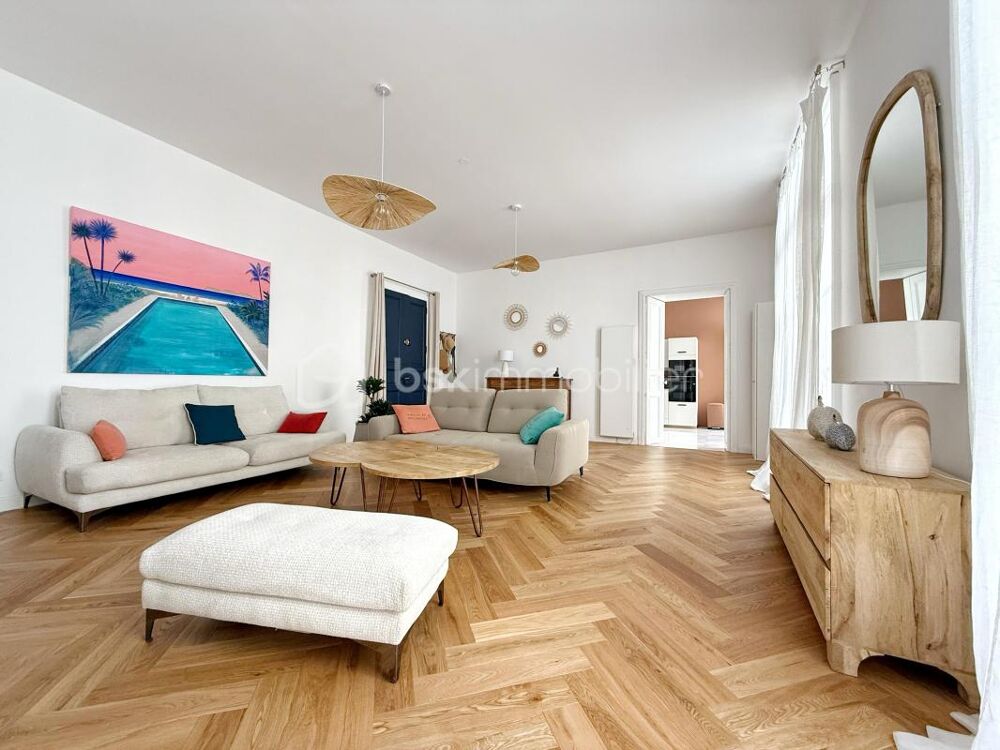 Vente Appartement BÉZIERS – QUARTIER HISTORIQUE – APPARTEMENT T3 DE 105 m² – RÉNOVATION DE QUALITÉ – CAVE Beziers