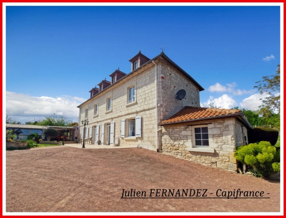 Dpt Indre et Loire (37), à vendre RICHELIEU Propriété P15 de 385,12m² -Terrain de 21142m²