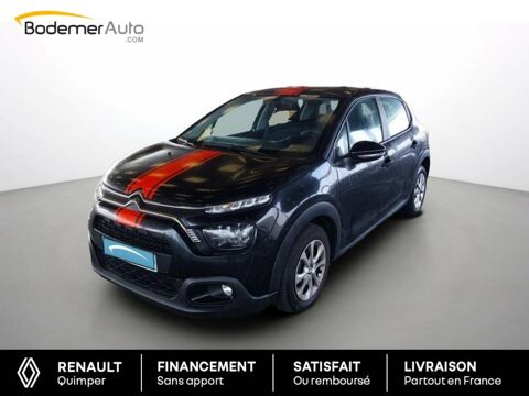 Citro&euml;n C3 BlueHDi 100 ch BVM6 AUTO-ECOLE D&eacute;flocage possible 2024 occasion Quimper 29000