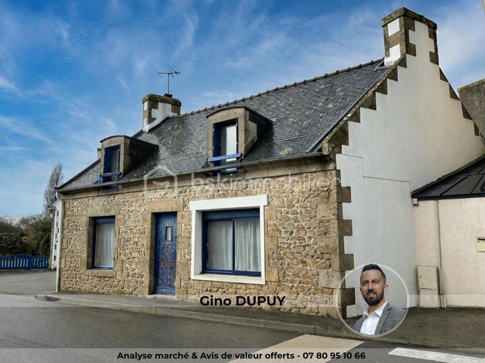 Maison en pierre 70 m² à rénover  Centre-bourg  Proche plage