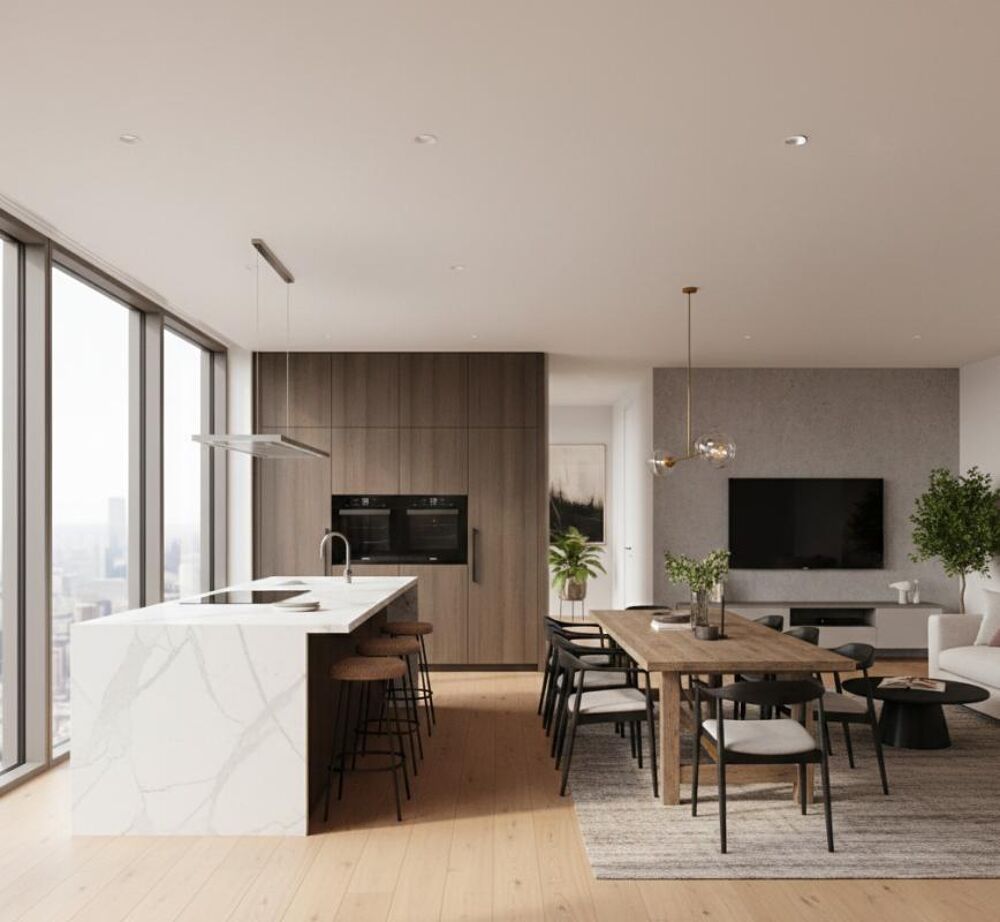 Vente Appartement Magnifique appartement livré 4 chambres au dernier étage avec grande terrasse et place de parking sécurisée ! Bordeaux