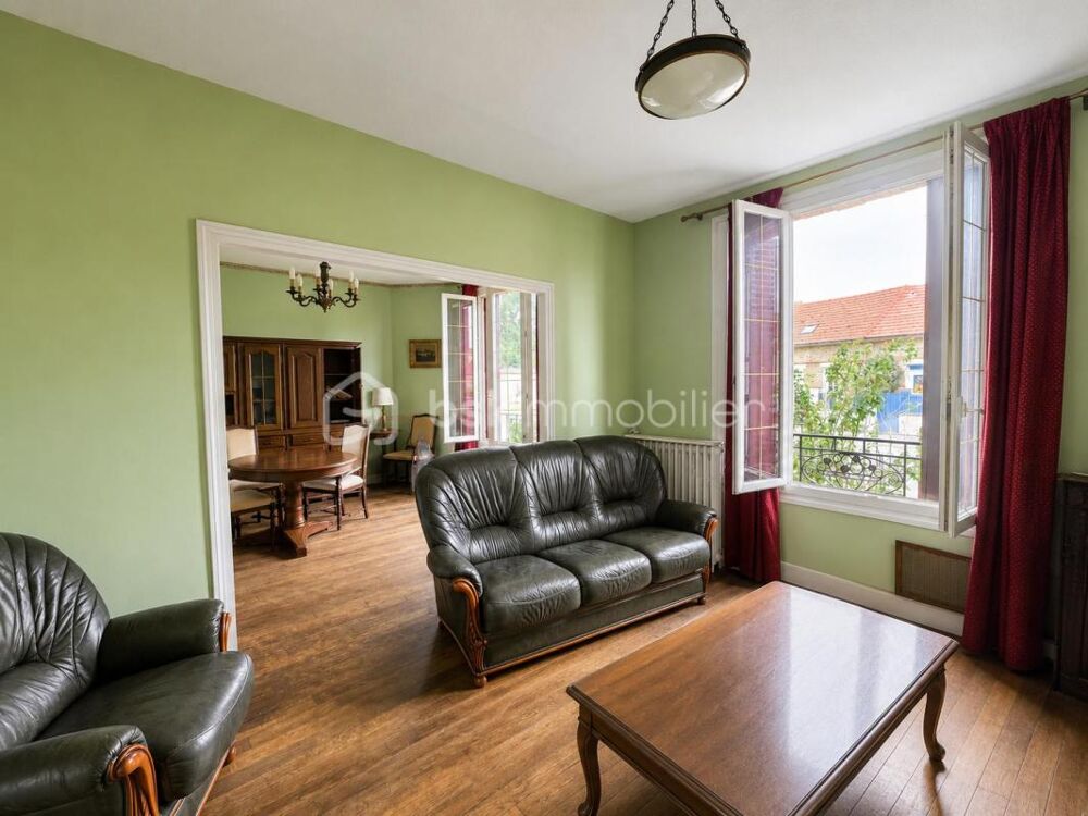 MEAUX  MAISON EN PIERRE MEULIÈRE  3 CHAMBRES  VÉRANDA  SOUS-SOL TOTAL  GARAGE