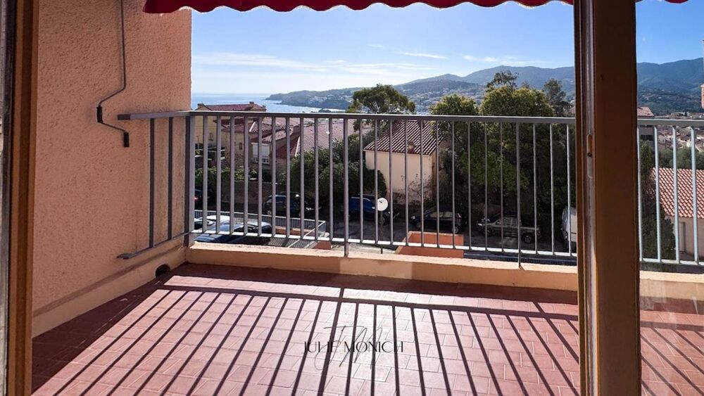 Vente Appartement APPARTEMENT VUE MER AVEC BALCON - place de parking, cave Banyuls sur mer