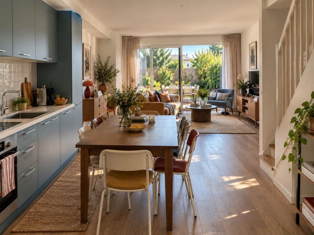 PESSAC  MAISON 4 PIÈCES DE 88 M² AVEC JARDIN, TERRASSE ET GARAGE