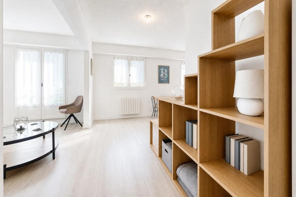 Appartement de 50m², 2 pièces, 1 chambre, en rez de chaussée