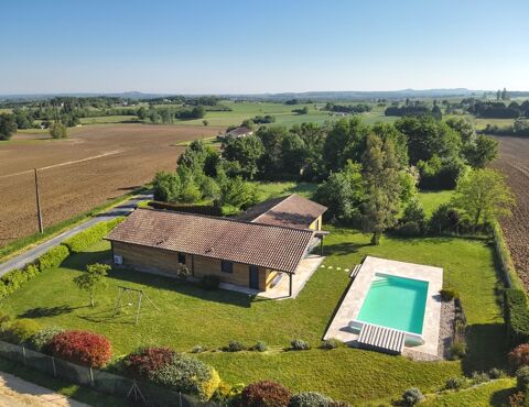   Maison bois contemporaine au calme, proche Monflanquin et Villeneuve-sur-Lot Maison - 5 pi�ce(s) - 145 m�