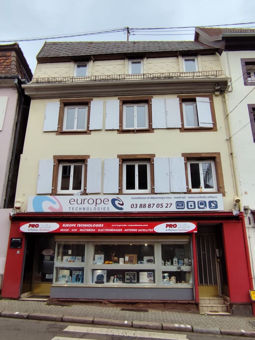 Vente Immeuble Immeuble de rapport avec local commercial – Fort potentiel d'investissement à Wasselonne Wasselonne
