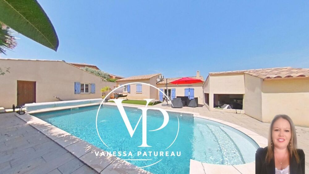 Maison Ouveillan 4 pièce(s) 90 m2, piscine, garage