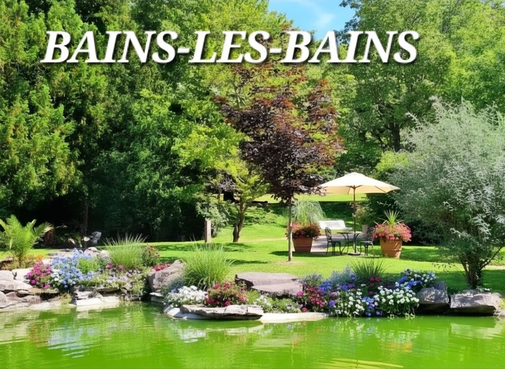 Vente Immeuble Dpt Vosges (88), BAINS-LES-BAINS - Immeuble 9 appartements T2 avec balcon / Terrain de 1000 m² environ Bains les bains