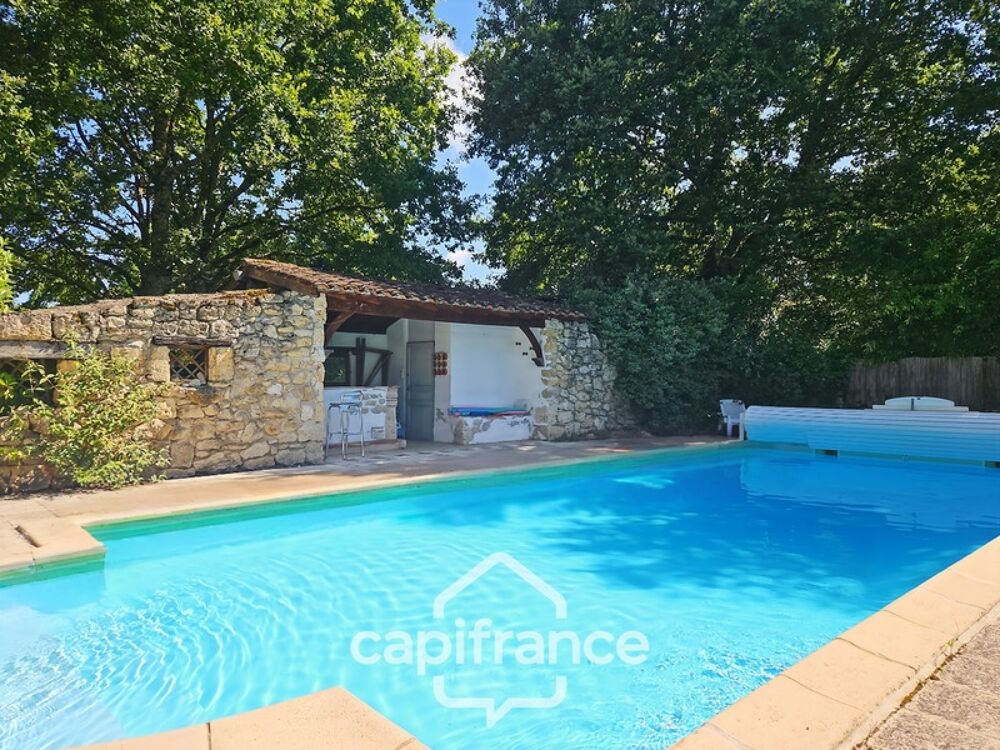 Vente Propriété/Château Domaine d'exception de 1,7 hectare – 470 m² habitables – Jusqu'à 20 couchages – Roulotte aménagée – Piscine – Parc arboré aux ar Foulayronnes